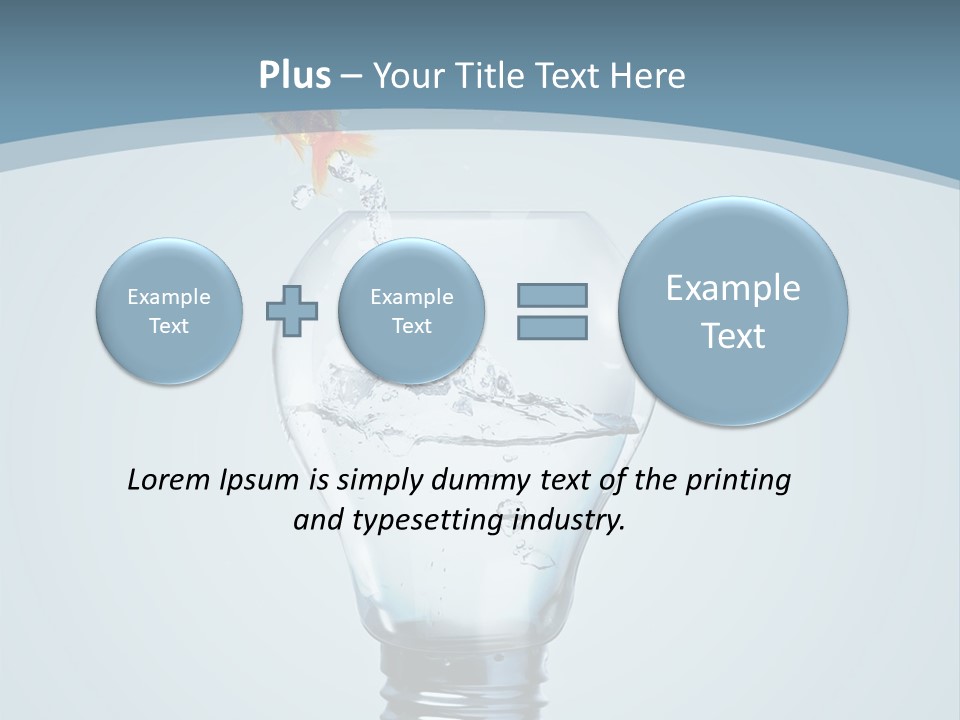 White Remote Air PowerPoint Template