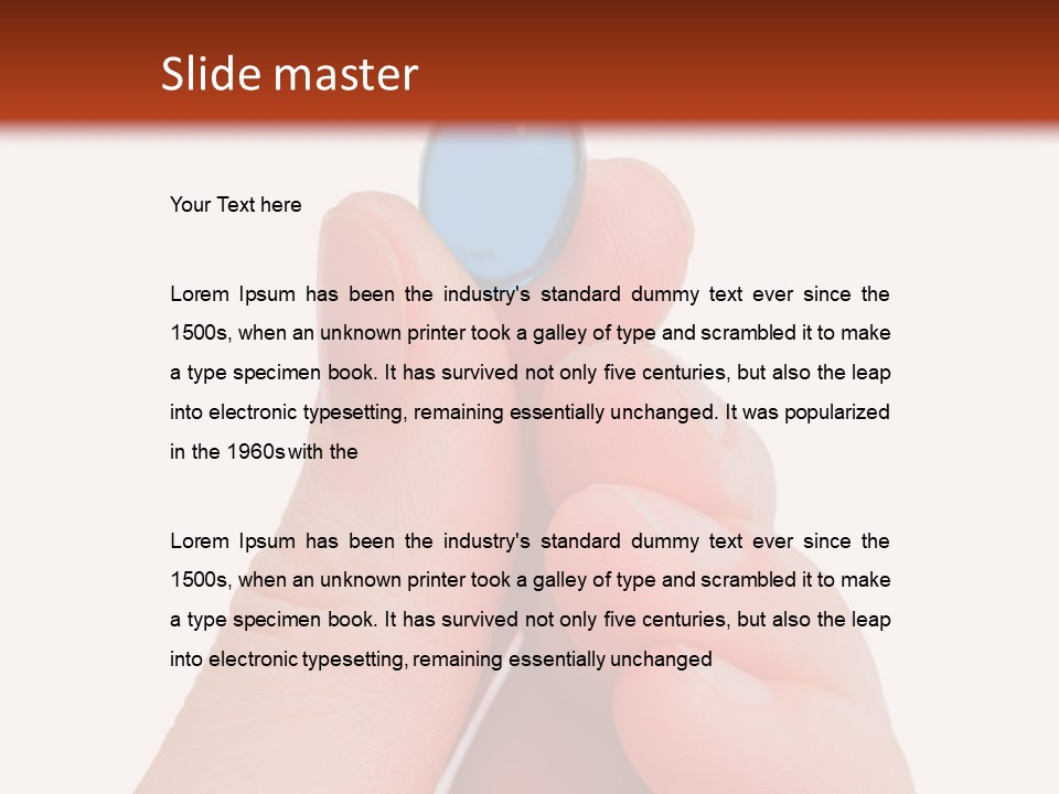 White Temperature Heat PowerPoint Template