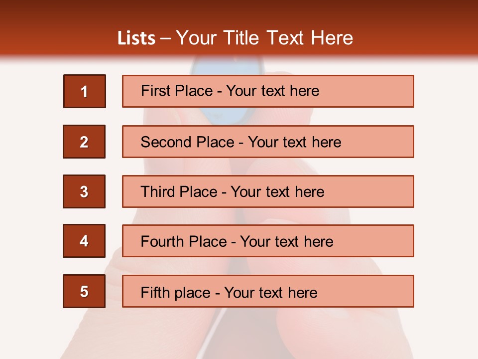 White Temperature Heat PowerPoint Template