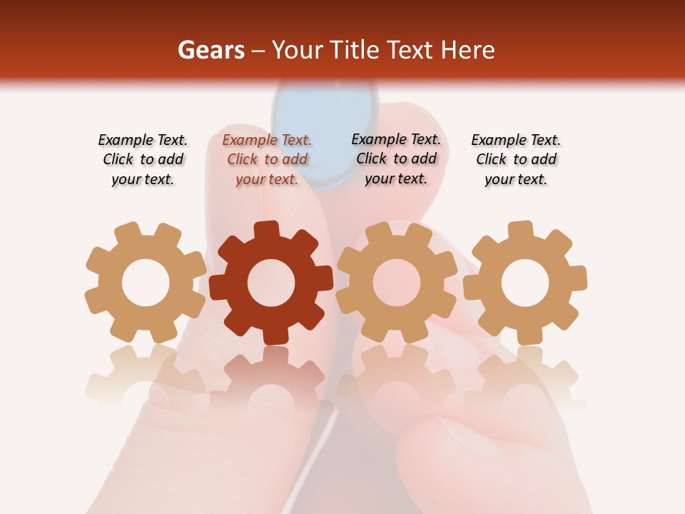 White Temperature Heat PowerPoint Template