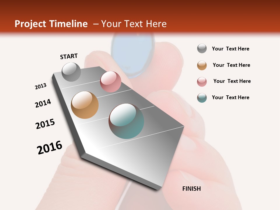White Temperature Heat PowerPoint Template