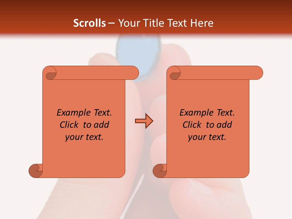White Temperature Heat PowerPoint Template