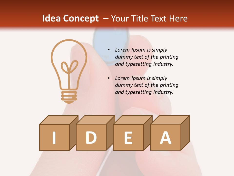 White Temperature Heat PowerPoint Template