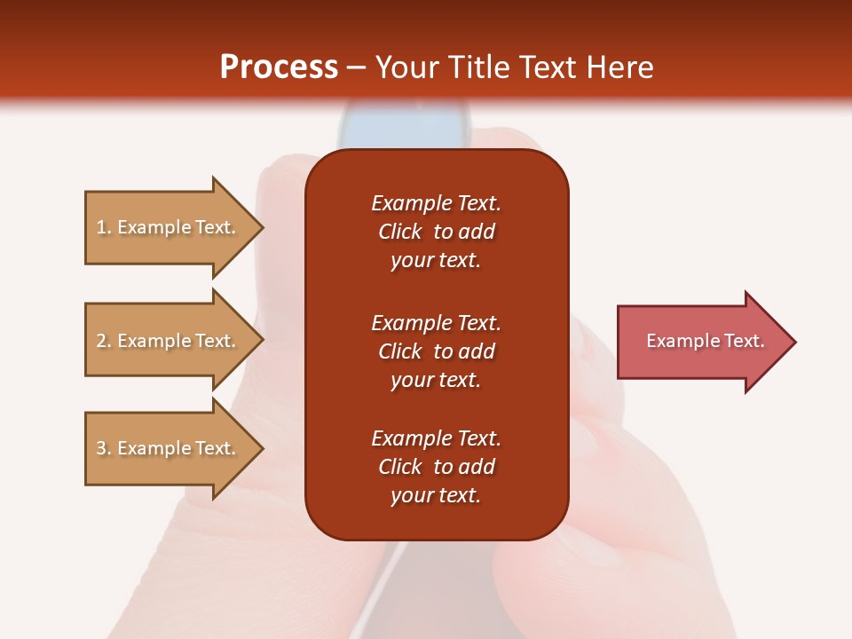 White Temperature Heat PowerPoint Template