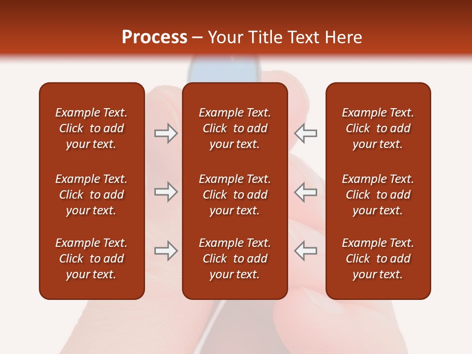 White Temperature Heat PowerPoint Template