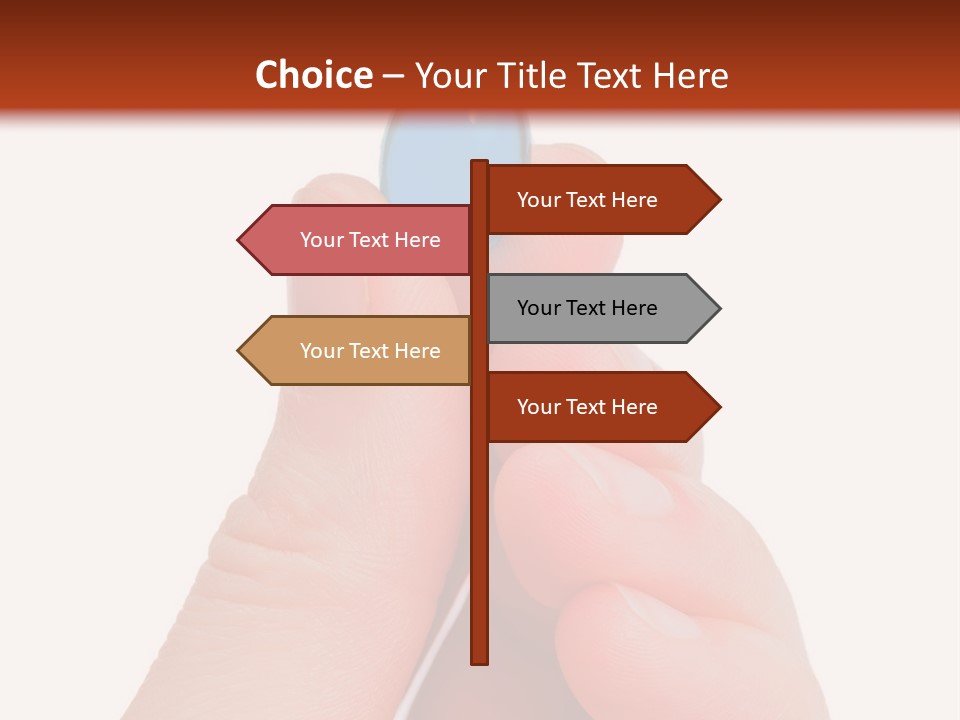 White Temperature Heat PowerPoint Template