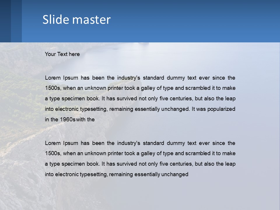 Cold Temperature System PowerPoint Template
