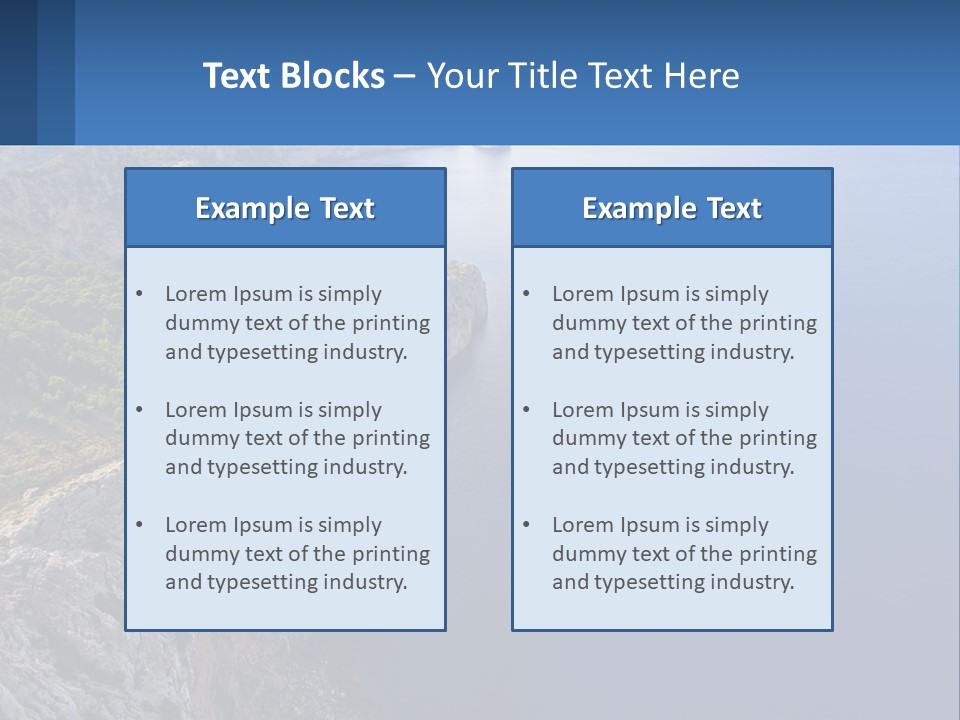 Cold Temperature System PowerPoint Template