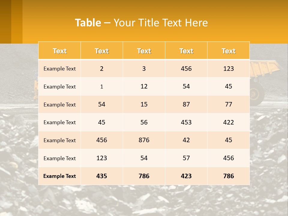 Electricity Industry Unit PowerPoint Template