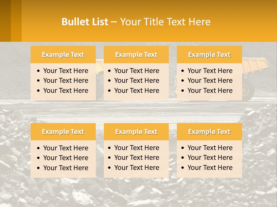 Electricity Industry Unit PowerPoint Template