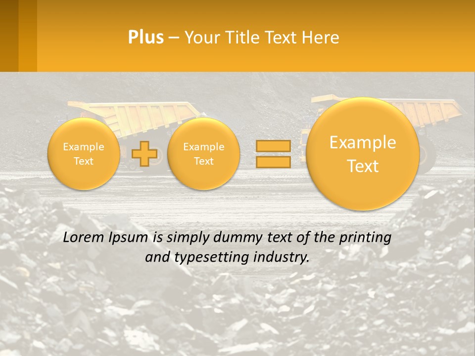 Electricity Industry Unit PowerPoint Template