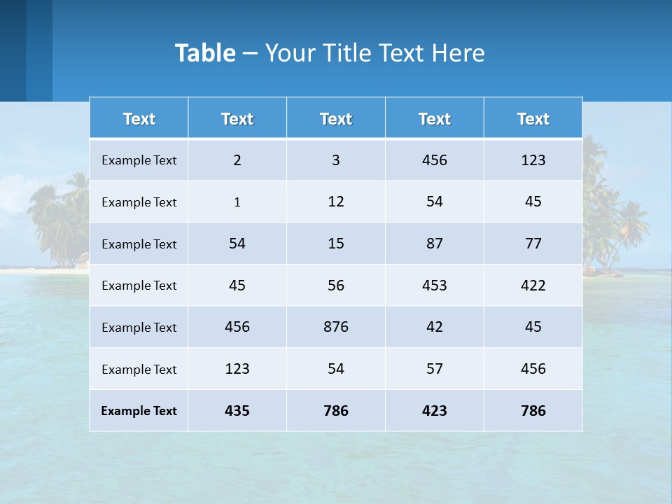 Cold Power Technology PowerPoint Template
