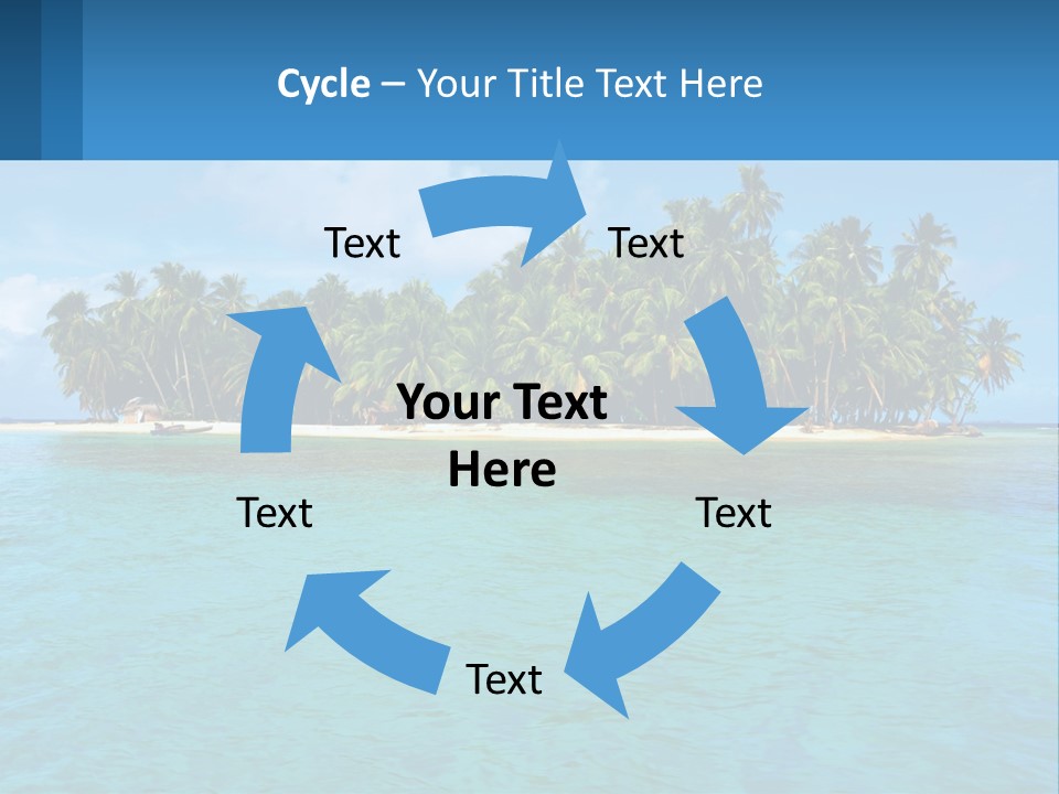 Cold Power Technology PowerPoint Template