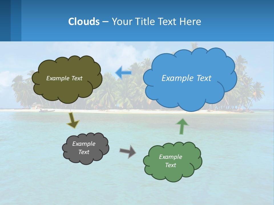 Cold Power Technology PowerPoint Template
