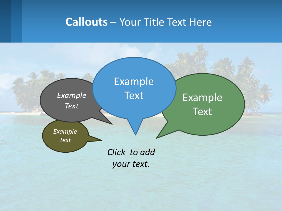 Cold Power Technology PowerPoint Template