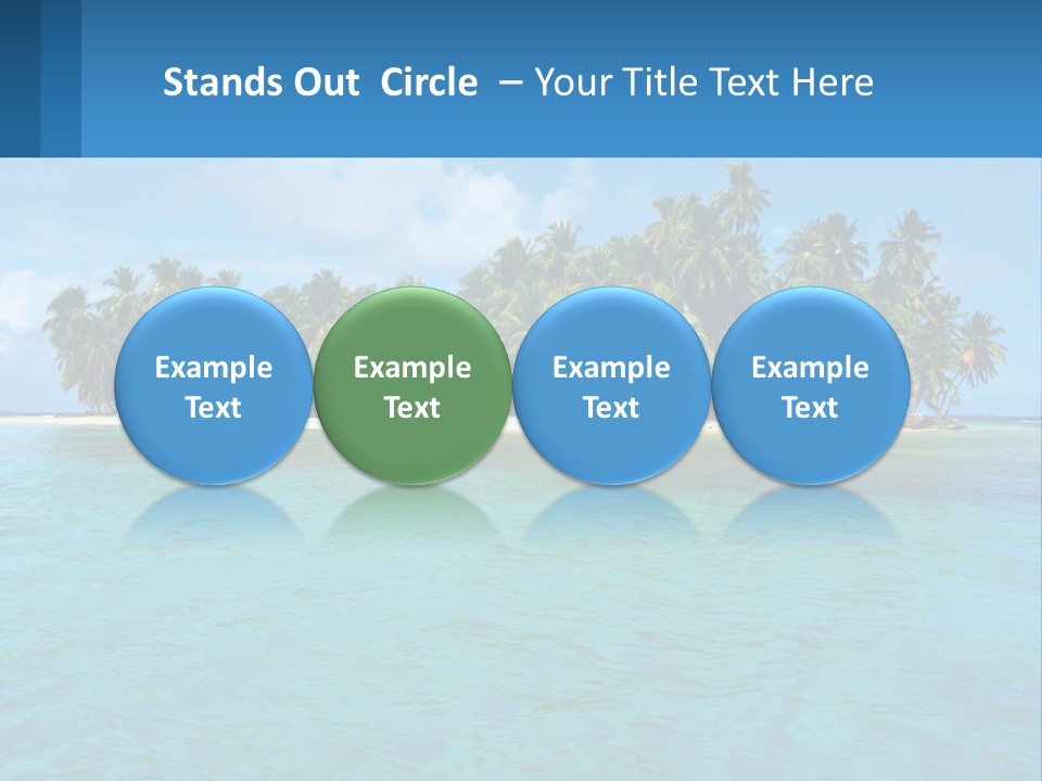 Cold Power Technology PowerPoint Template