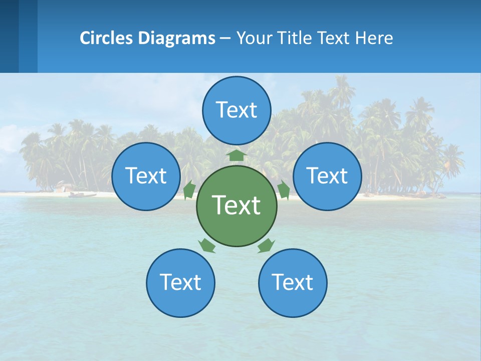 Cold Power Technology PowerPoint Template