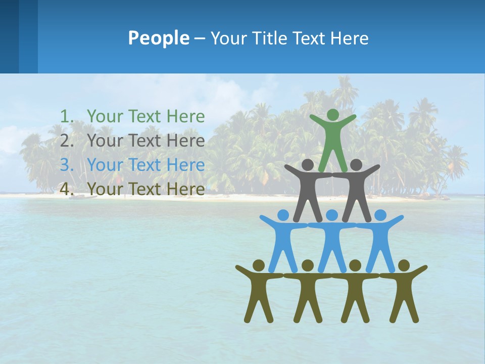 Cold Power Technology PowerPoint Template