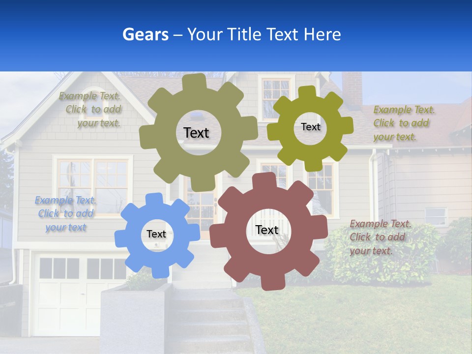 Cool Cooling White PowerPoint Template