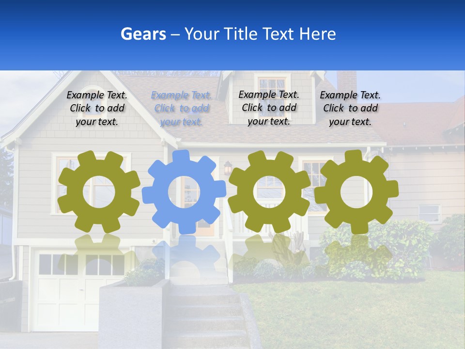 Cool Cooling White PowerPoint Template