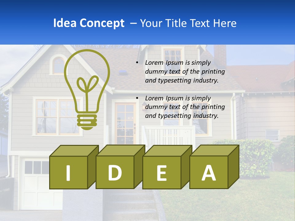 Cool Cooling White PowerPoint Template