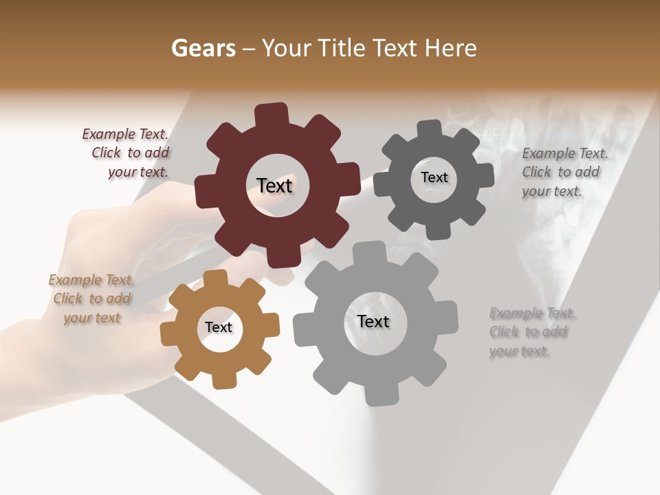 Supply Ventilation Technology PowerPoint Template