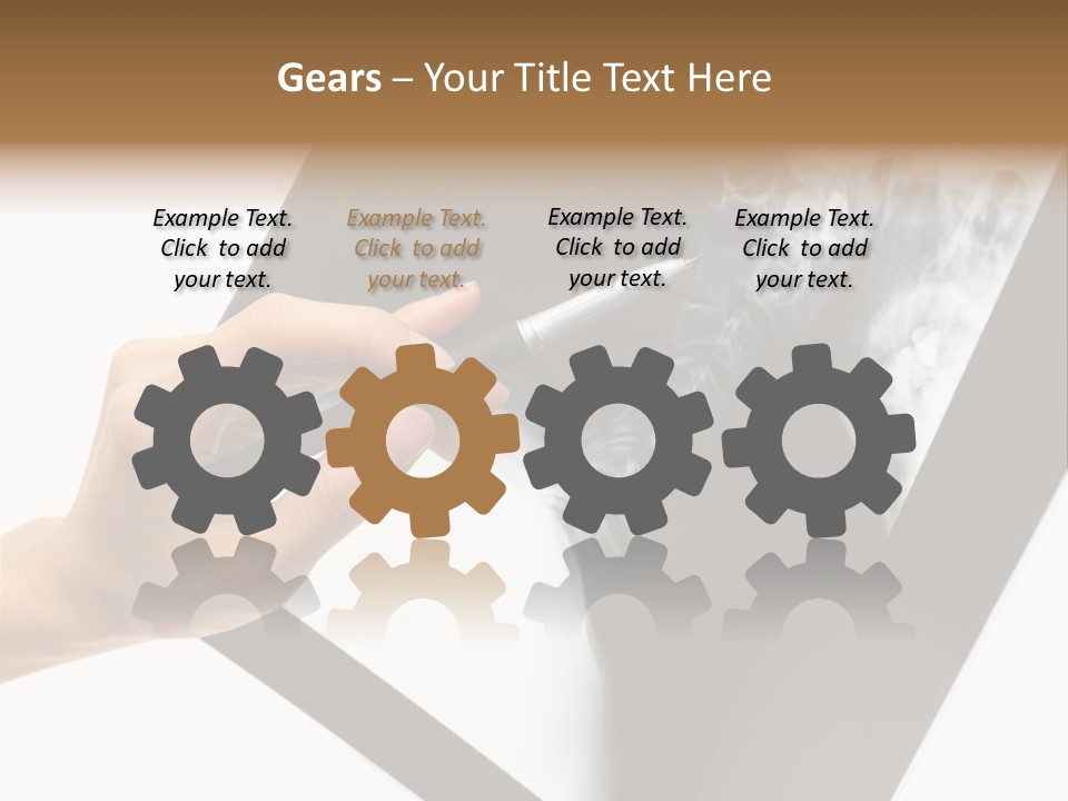 Supply Ventilation Technology PowerPoint Template