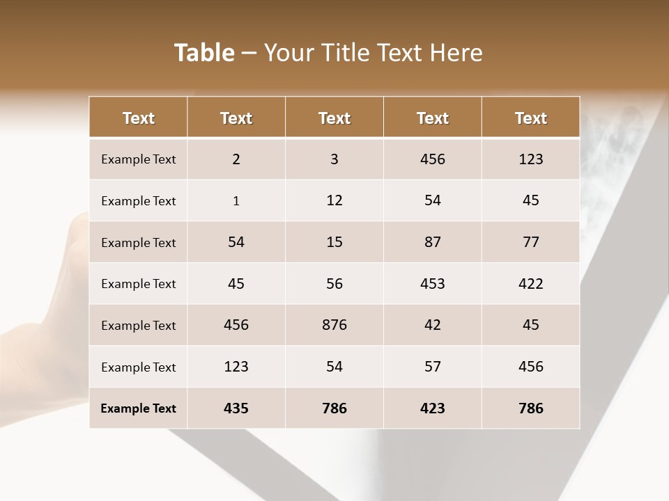 Supply Ventilation Technology PowerPoint Template