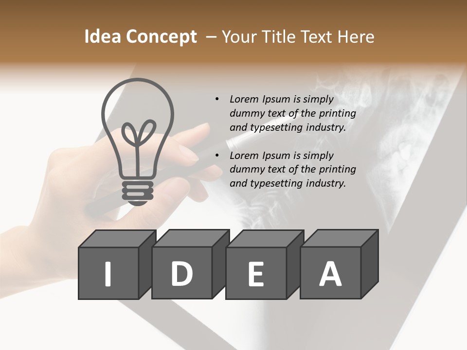 Supply Ventilation Technology PowerPoint Template