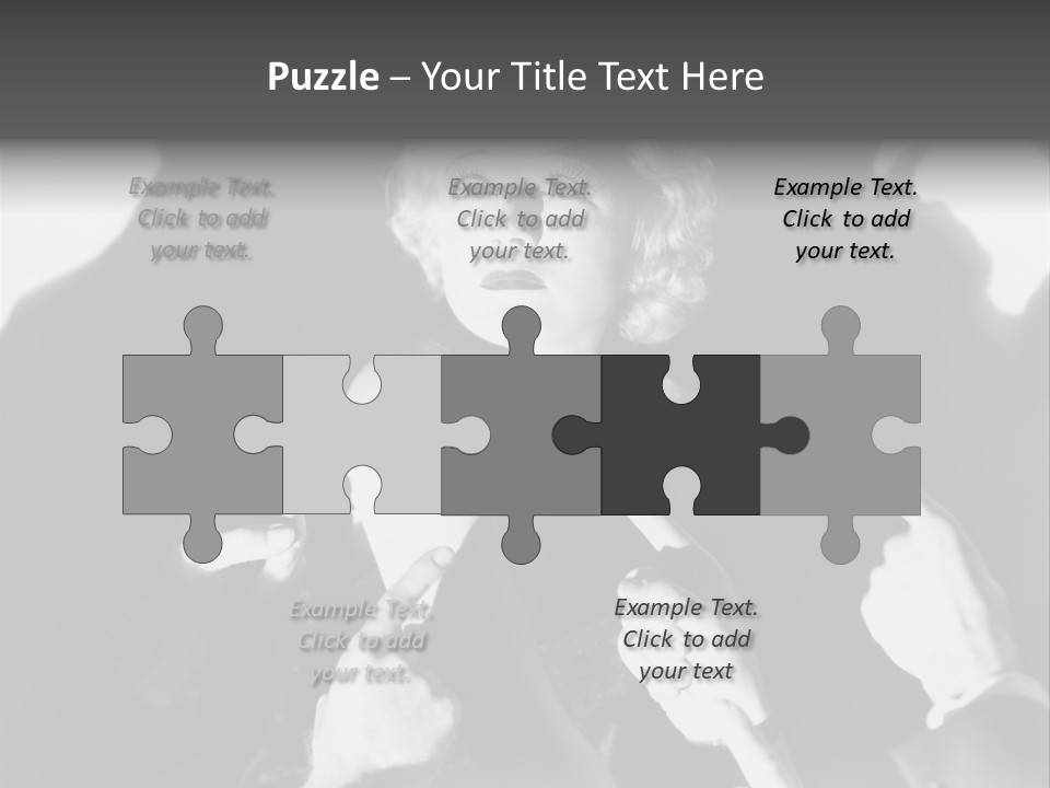 Equipment Technology White PowerPoint Template