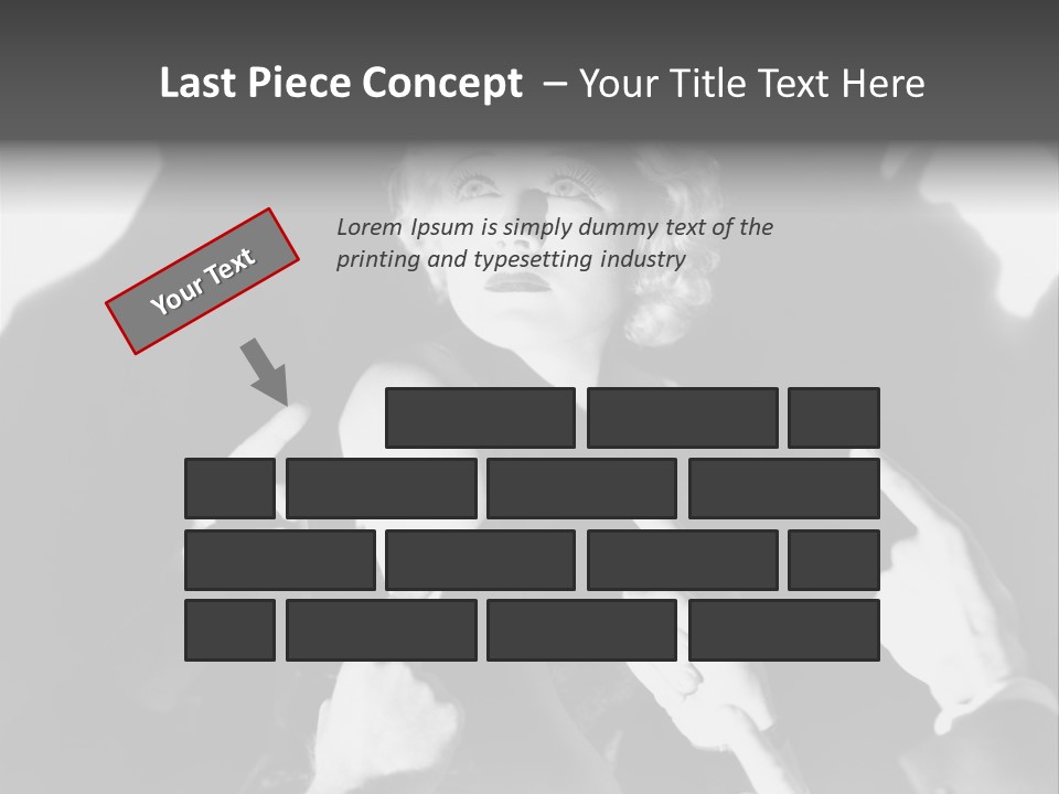 Equipment Technology White PowerPoint Template