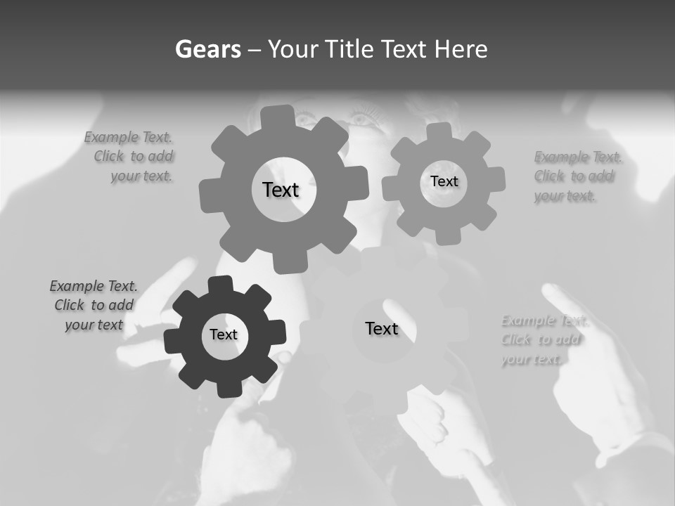 Equipment Technology White PowerPoint Template