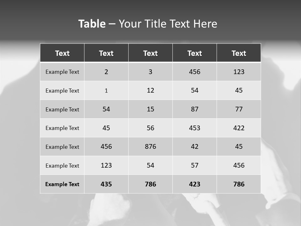 Equipment Technology White PowerPoint Template