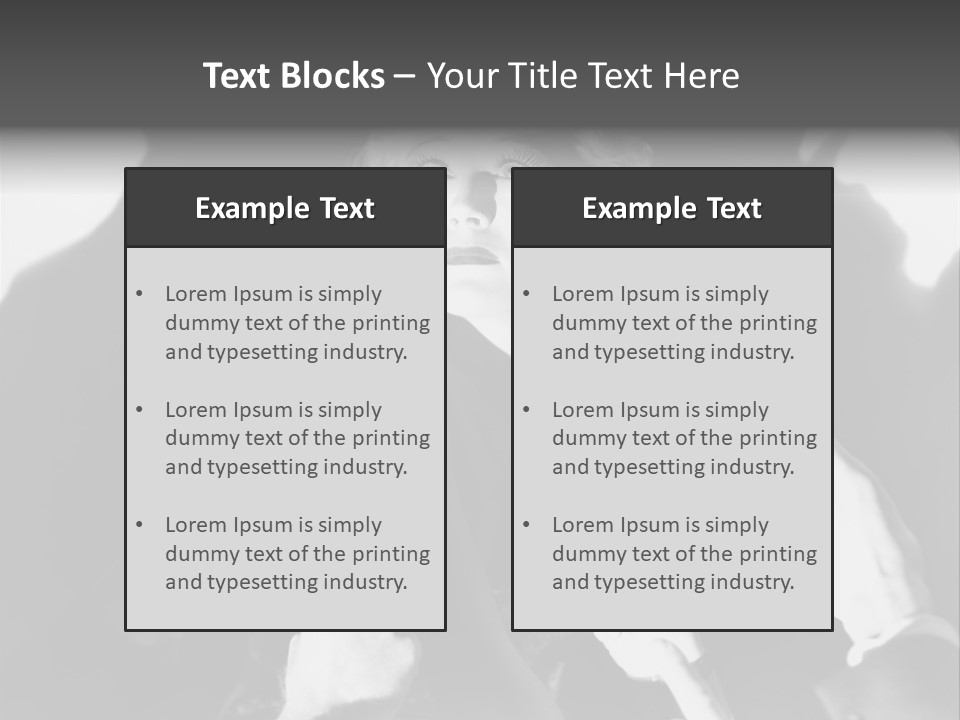 Equipment Technology White PowerPoint Template