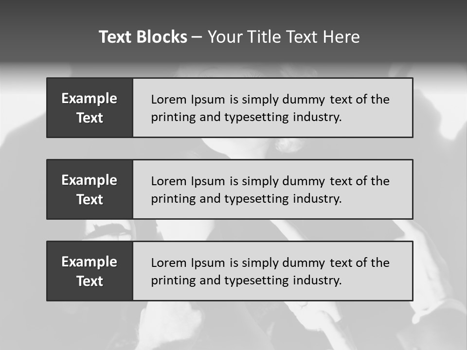 Equipment Technology White PowerPoint Template