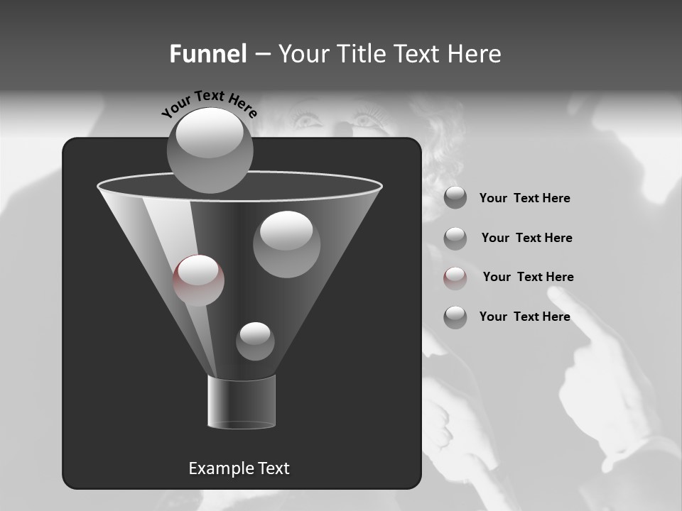 Equipment Technology White PowerPoint Template