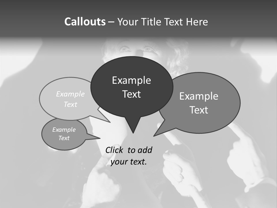Equipment Technology White PowerPoint Template