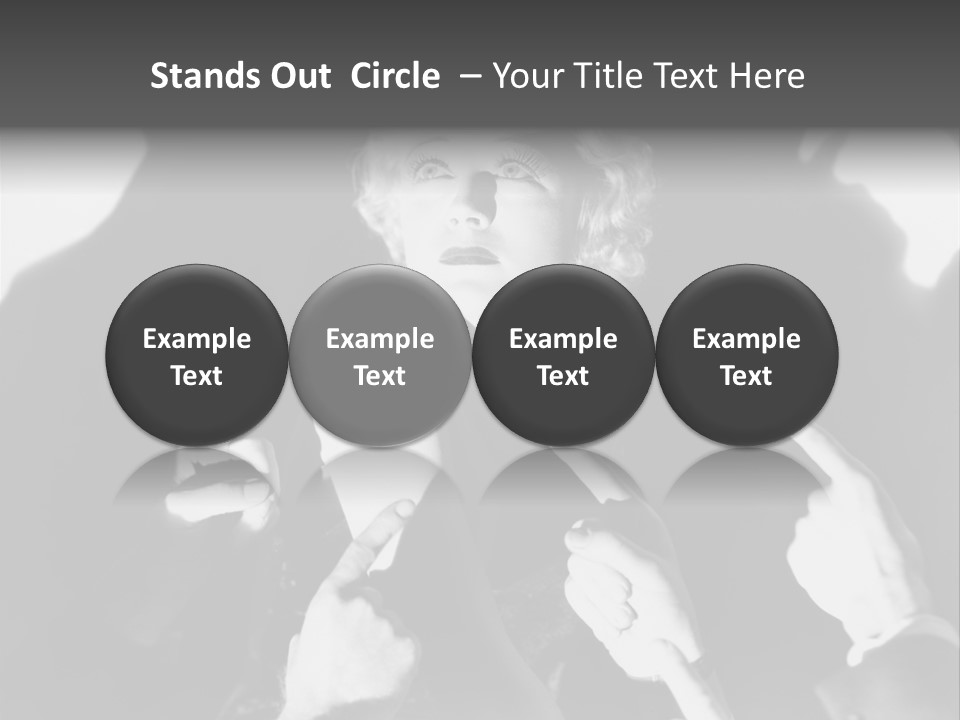 Equipment Technology White PowerPoint Template