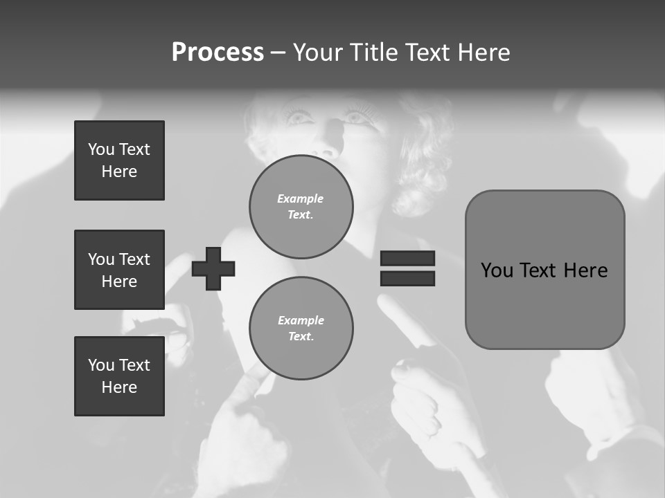 Equipment Technology White PowerPoint Template