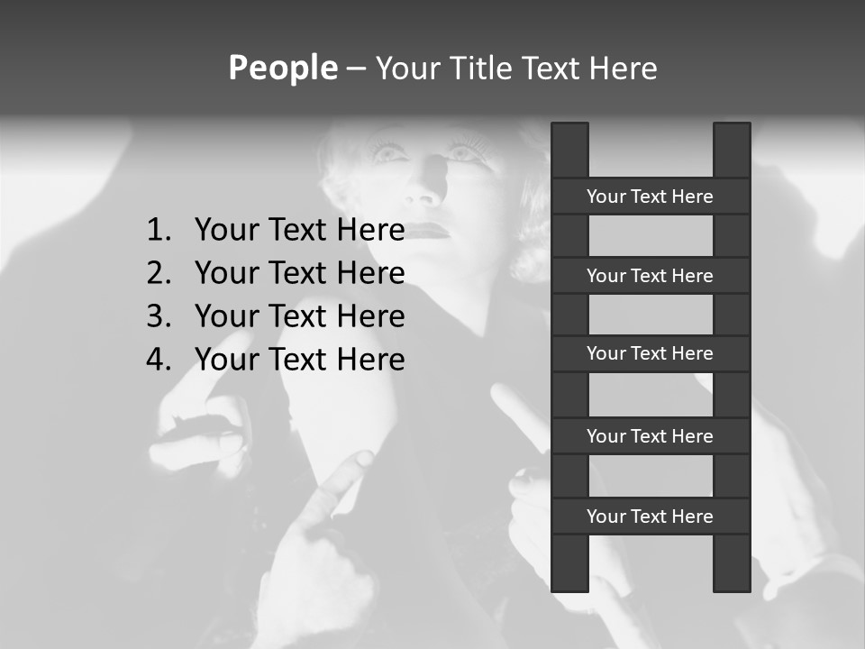 Equipment Technology White PowerPoint Template