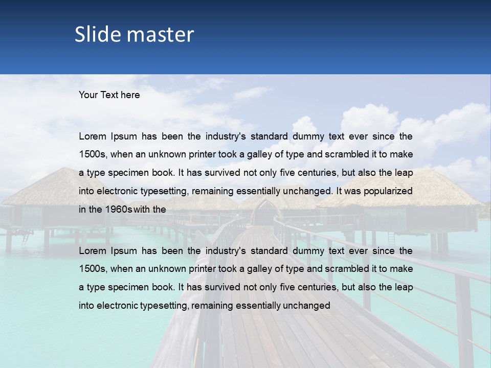 Cold Supply Electricity PowerPoint Template