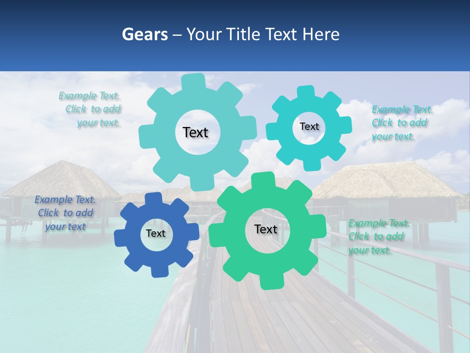 Cold Supply Electricity PowerPoint Template