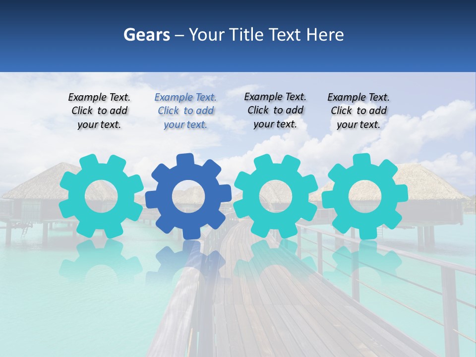 Cold Supply Electricity PowerPoint Template