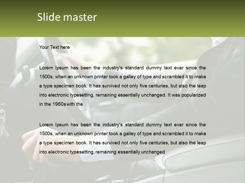 Air Ventilation Electric PowerPoint Template