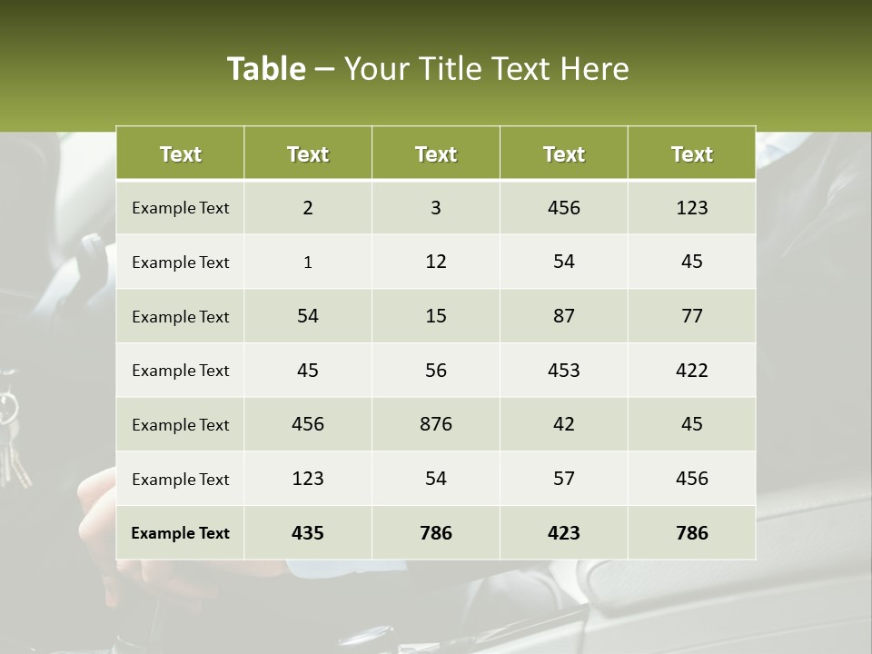 Air Ventilation Electric PowerPoint Template