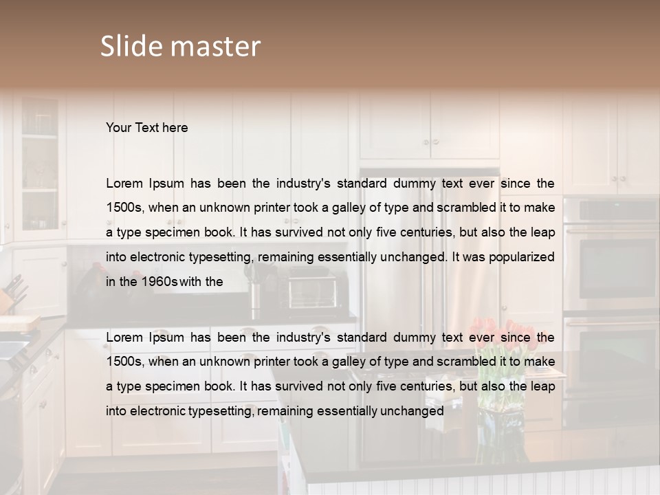 Cool Climate Conditioner PowerPoint Template