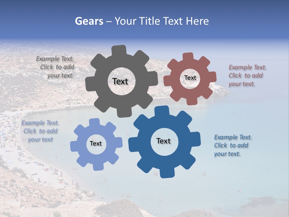 Power Cold White PowerPoint Template