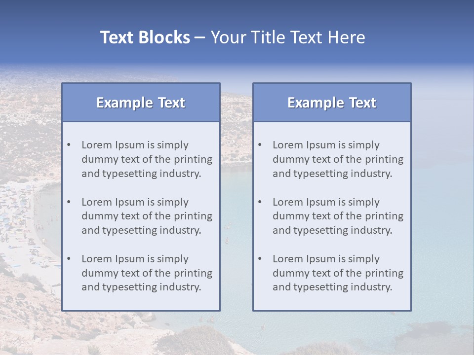 Power Cold White PowerPoint Template