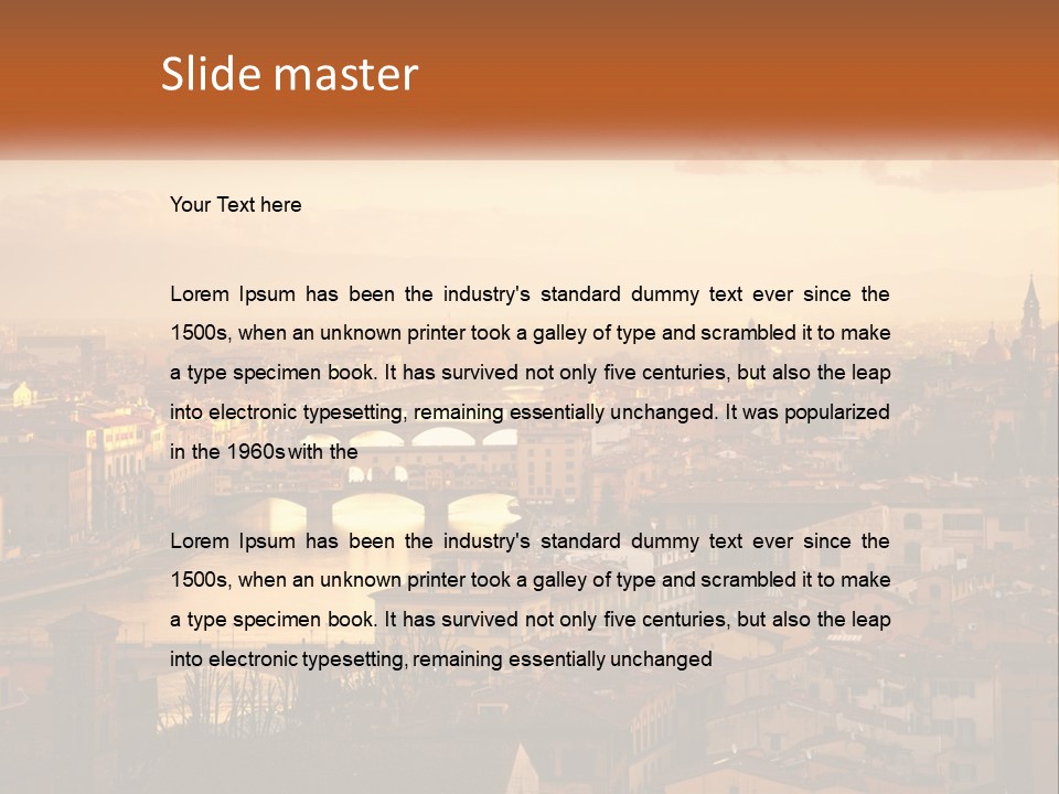 Industry Conditioner Part PowerPoint Template