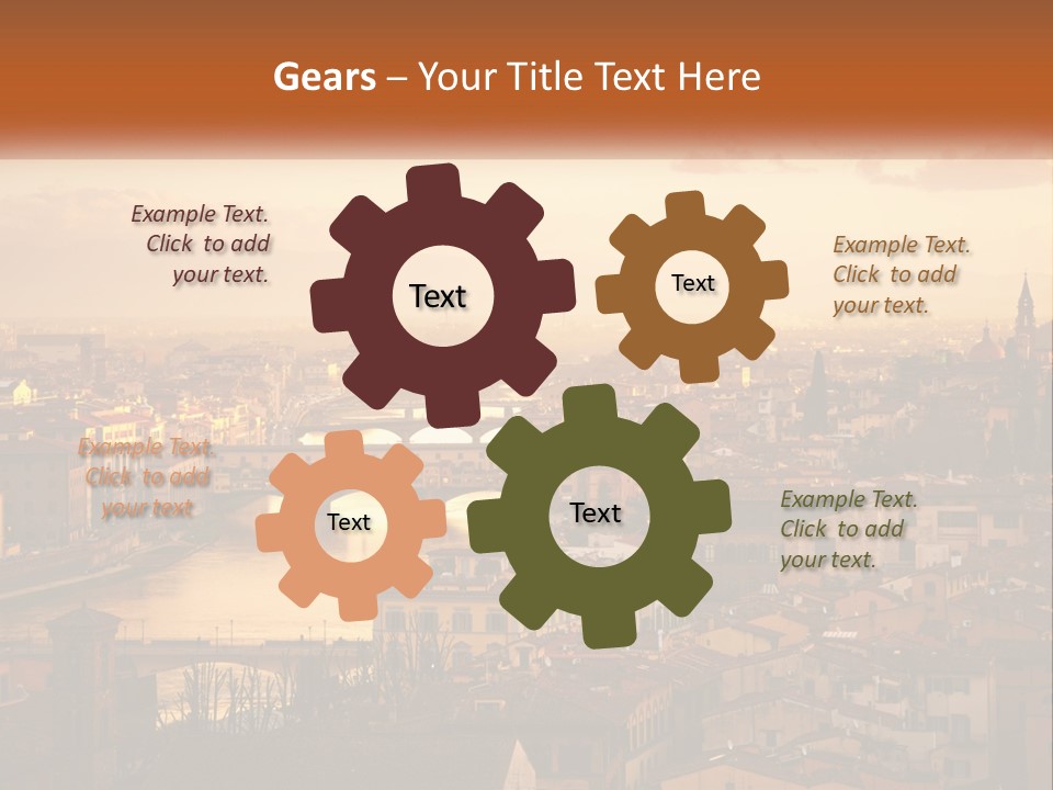 Industry Conditioner Part PowerPoint Template